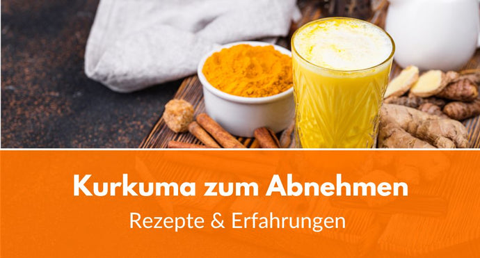 Kurkuma-Wasser zum Abnehmen: Rezept & Erfahrungen